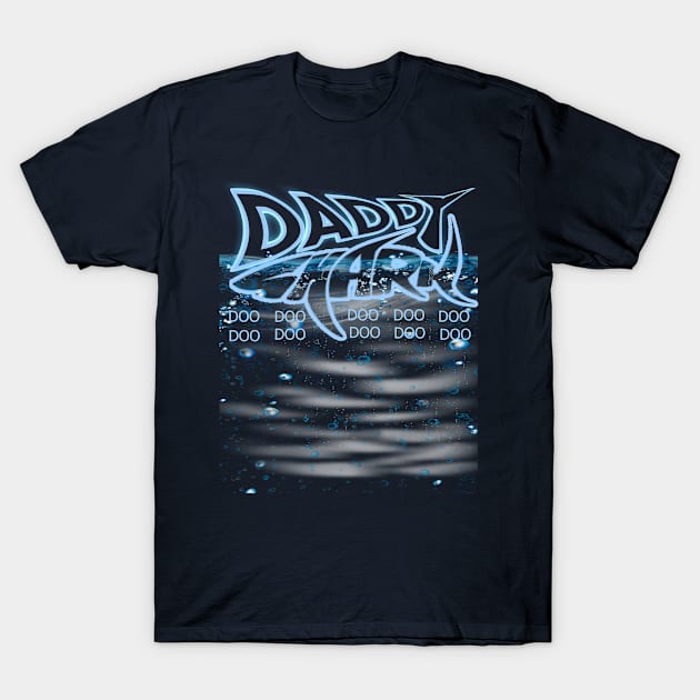 daddy shark baby shark t-shirt T-Shirt by direct.ul